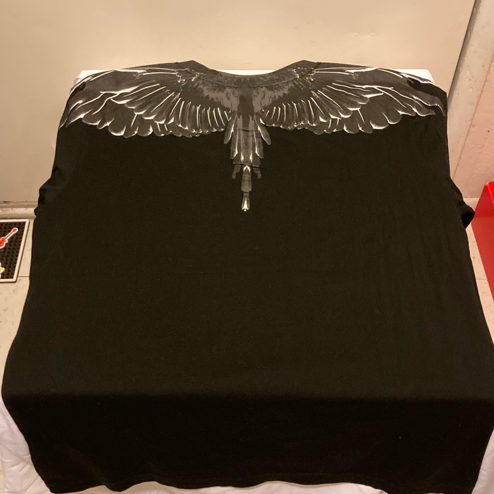 Marcelo Burlon County of Milan Black Tag Tee - Picture 2 of 8